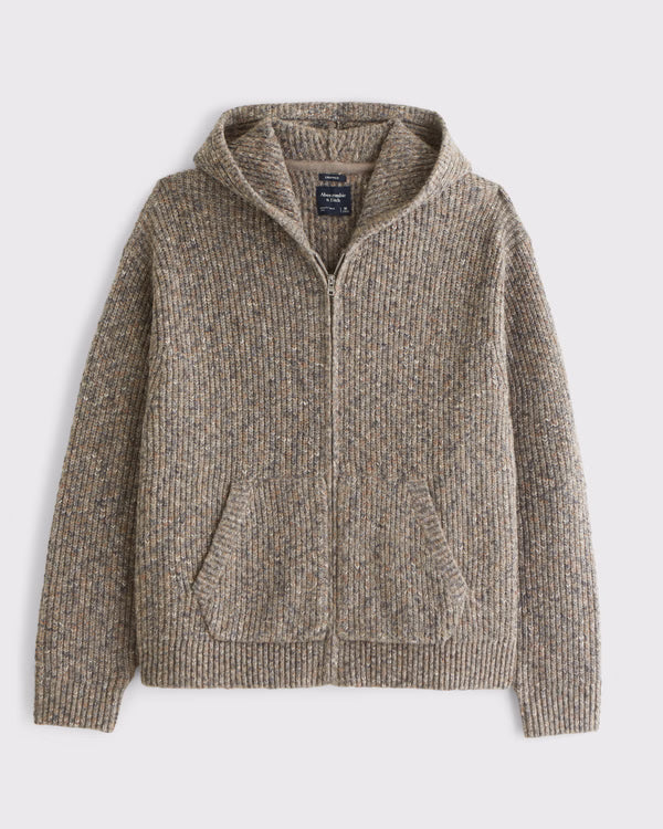 Abercrombie & Fitch - Full-Zip Hooded Sweater