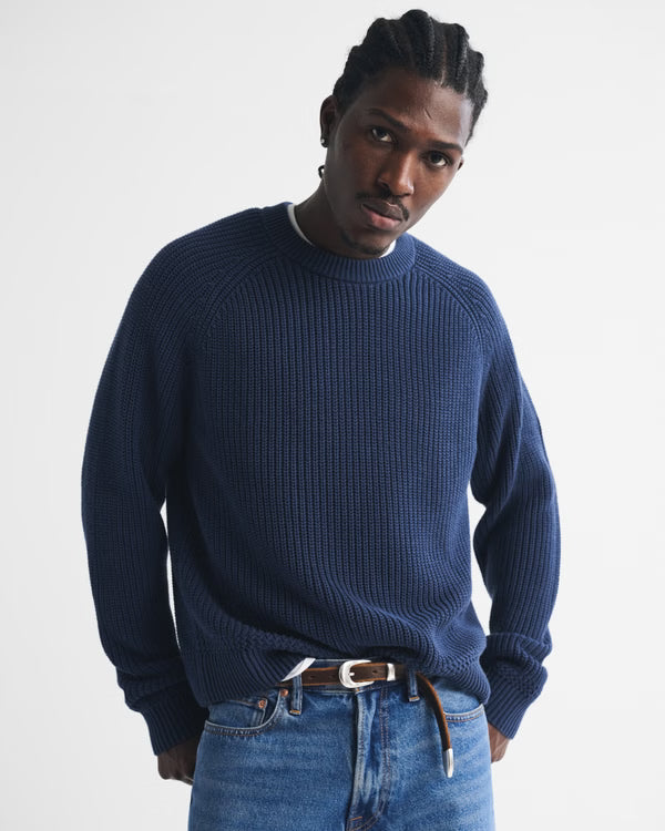 Abercrombie & Fitch - 100% Cotton Crew Sweater