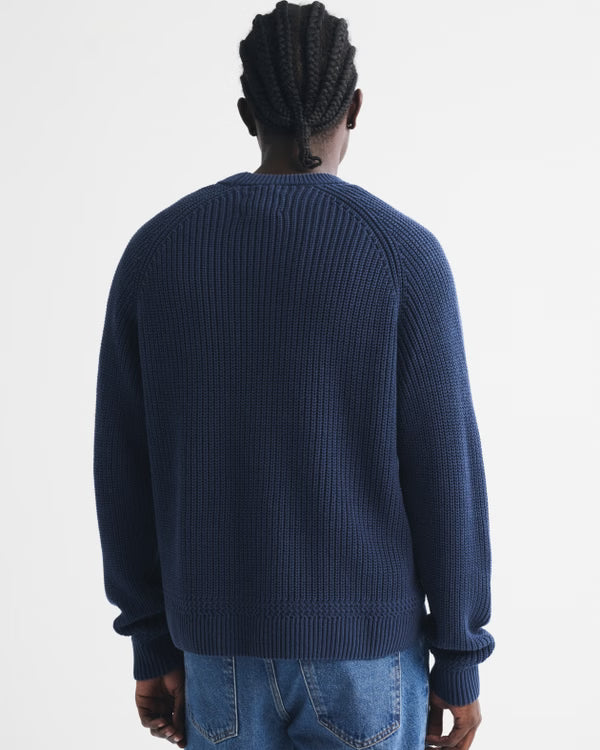 Abercrombie & Fitch - 100% Cotton Crew Sweater