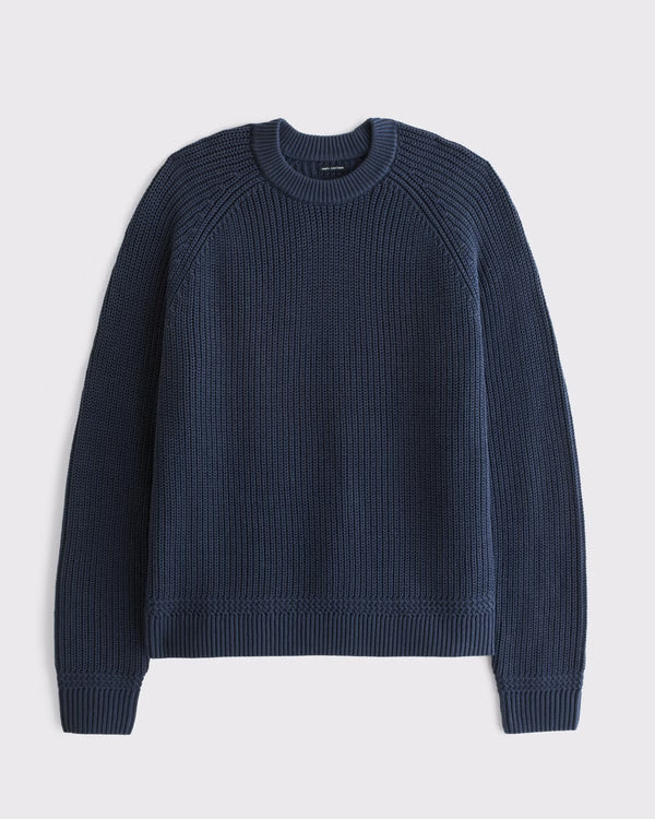 Abercrombie & Fitch - 100% Cotton Crew Sweater