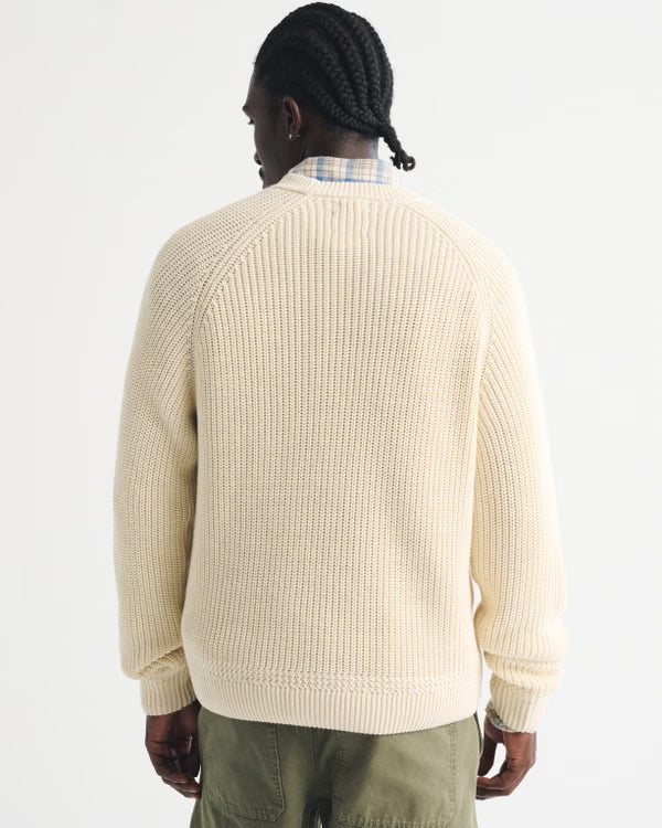 Abercrombie & Fitch - 100% Cotton Crew Sweater