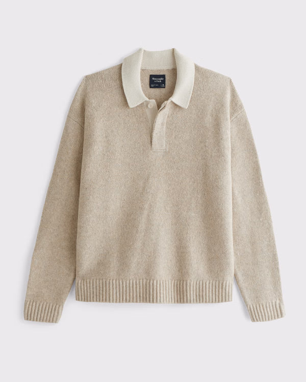 Abercrombie & Fitch - Rugby Sweater Polo