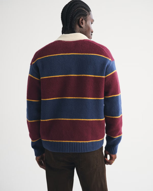 Abercrombie & Fitch - Rugby Sweater Polo