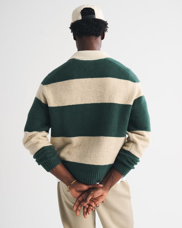 Abercrombie & Fitch - Rugby Sweater Polo