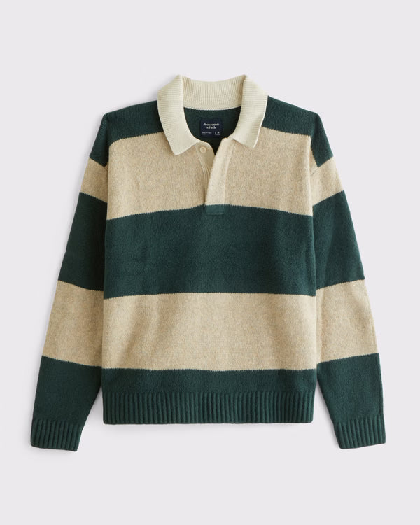 Abercrombie & Fitch - Rugby Sweater Polo