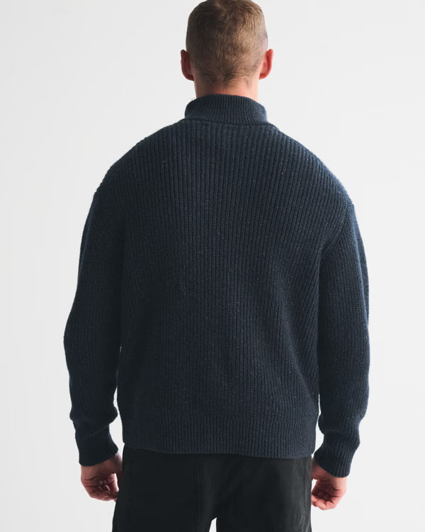 Abercrombie & Fitch - Quarter-Zip Sweater