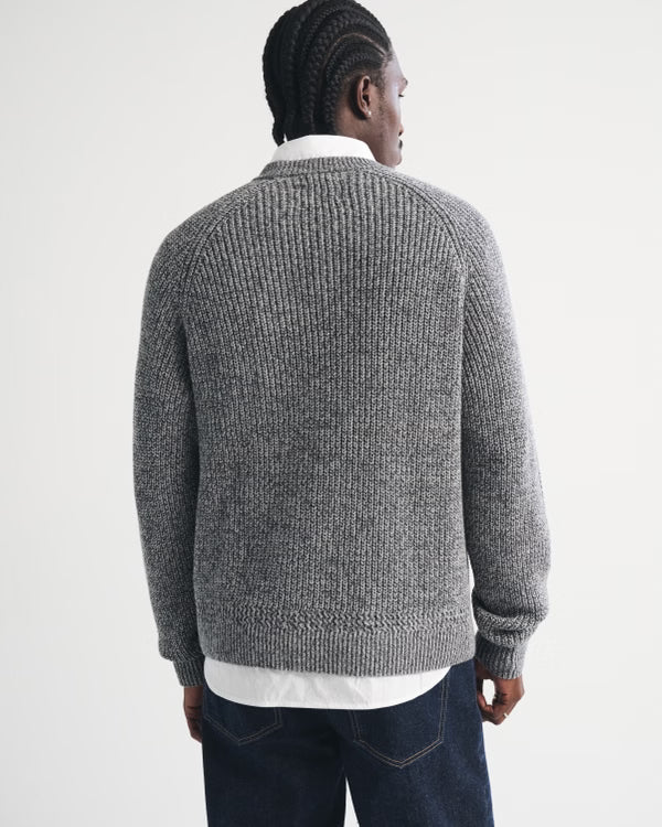 Abercrombie & Fitch - 100% Cotton Crew Sweater