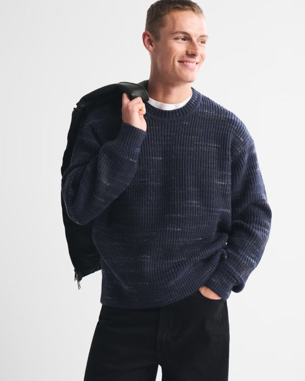 Abercrombie & Fitch - Essential Crew Sweater