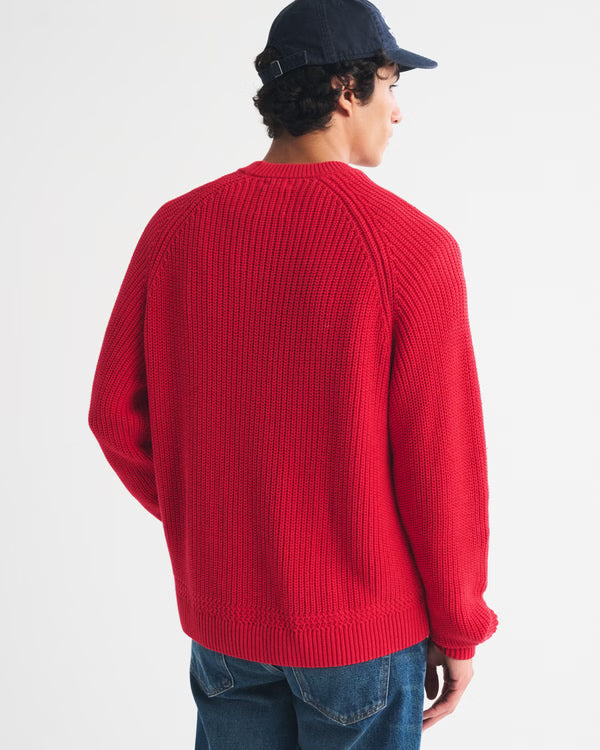Abercrombie & Fitch - 100% Cotton Crew Sweater
