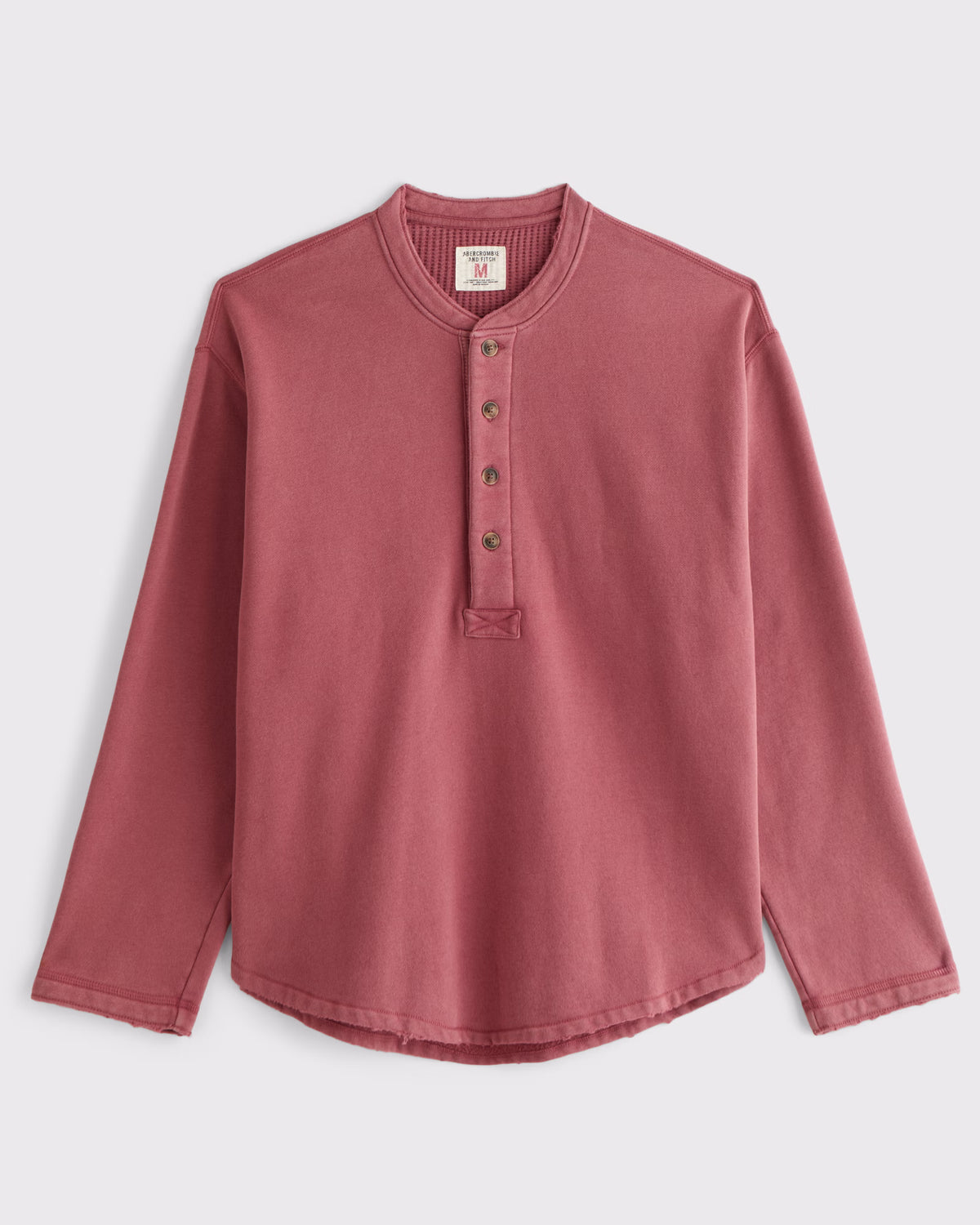 Abercrombie & Fitch -  Henley Sweatshirt