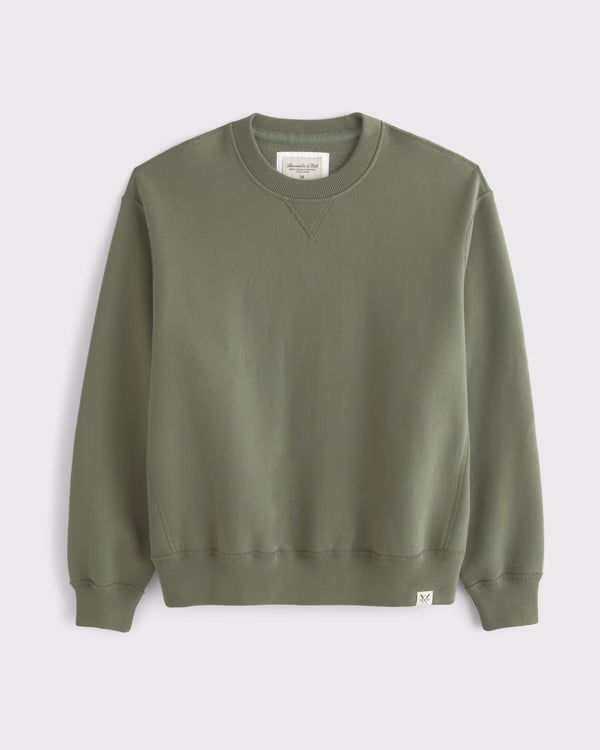 Abercrombie & Fitch - Heritage Heavyweight Crew Sweatshirt