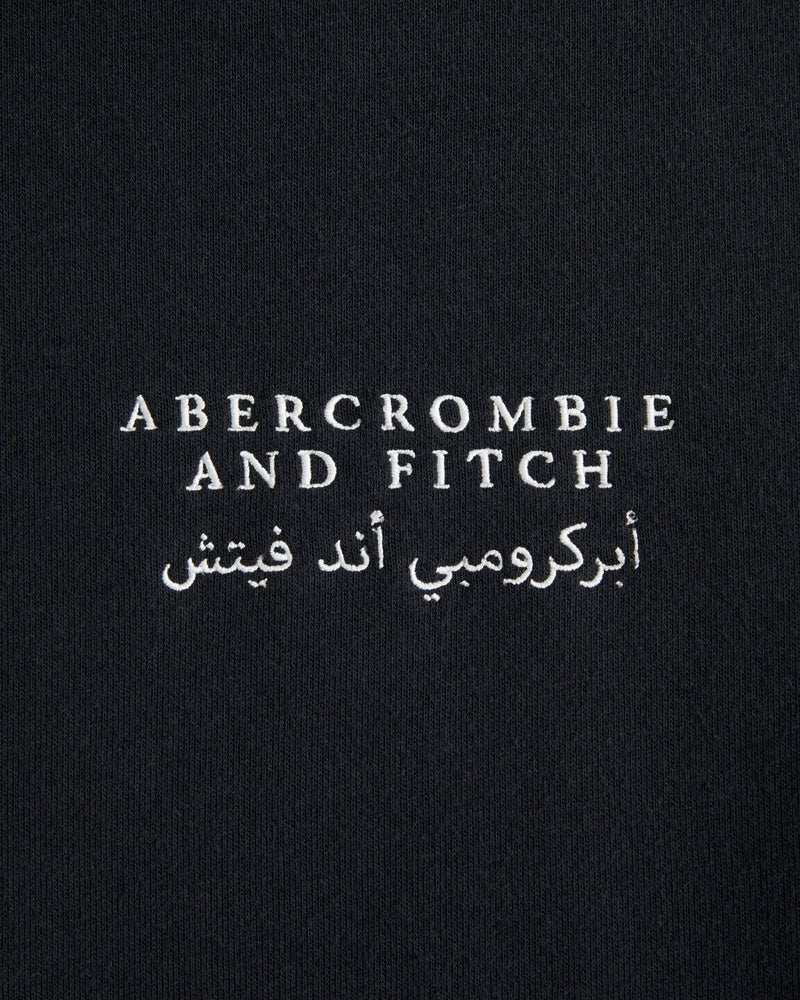 Abercrombie & Fitch - Ramadan Logo Popover Hoodie IMMEDIATE - Brandatak Store