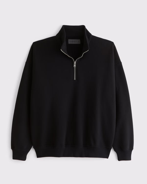 Abercrombie & Fitch -  Essential Half-Zip Sweatshirt