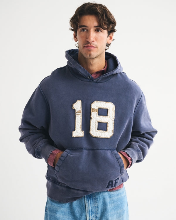 Abercrombie & Fitch - Logo Popover Hoodie