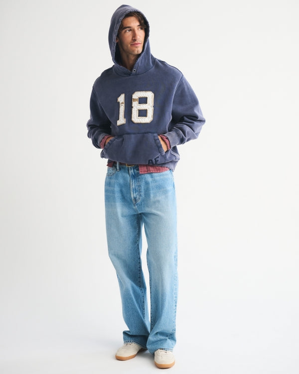 Abercrombie & Fitch - Logo Popover Hoodie