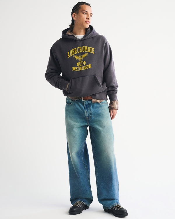 Abercrombie & Fitch - Logo Popover Hoodie
