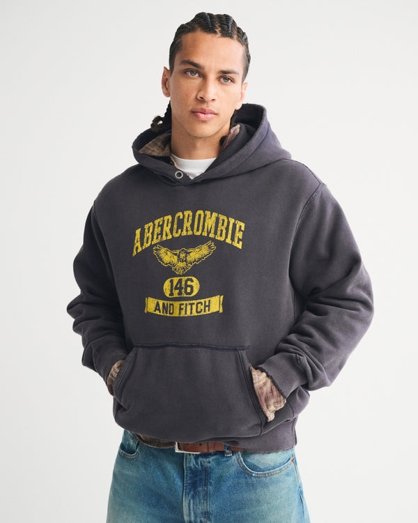 Abercrombie & Fitch - Logo Popover Hoodie