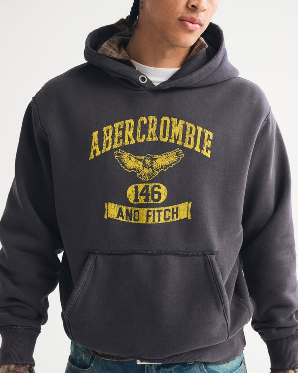 Abercrombie & Fitch - Logo Popover Hoodie