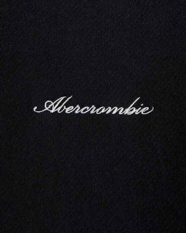 Abercrombie & Fitch - Terry Script Logo Popover Hoodie