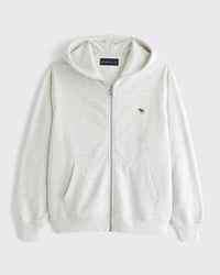 Abercrombie & Fitch - Signature Icon Terry Full-Zip Hoodie (Copy)
