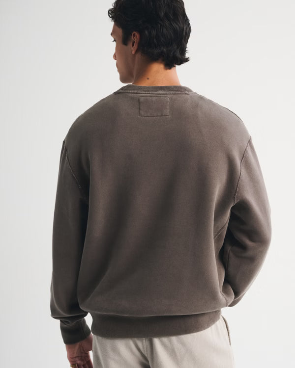 Abercrombie & Fitch - Heritage Heavyweight Crew Sweatshirt