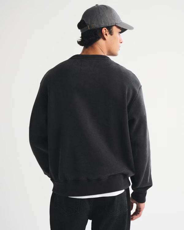 Abercrombie & Fitch - Heritage Heavyweight Crew Sweatshirt