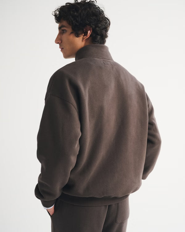 Abercrombie & Fitch -  Essential Half-Zip Sweatshirt