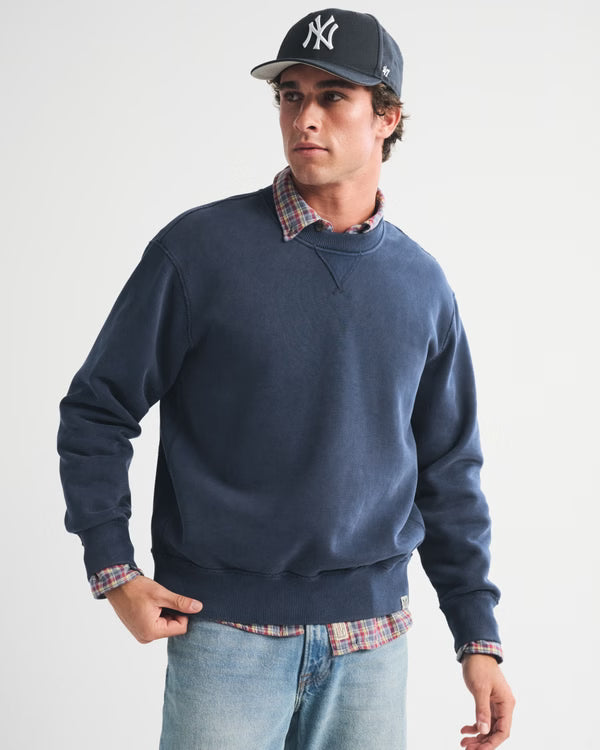 Abercrombie & Fitch - Heritage Heavyweight Crew Sweatshirt