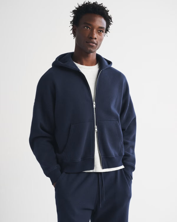 Abercrombie & Fitch -  Essential Full-Zip Hoodie