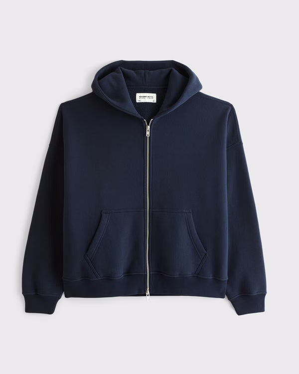 Abercrombie & Fitch -  Essential Full-Zip Hoodie