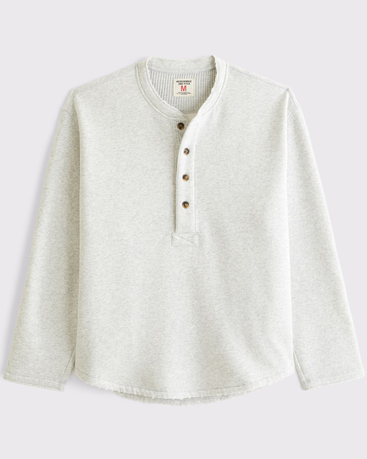 Abercrombie & Fitch -  Henley Sweatshirt
