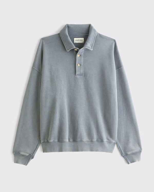 Abercrombie & Fitch - Essential Polo Sweatshirt