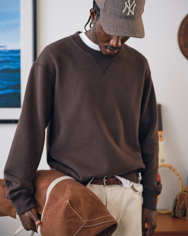 Abercrombie & Fitch - Heritage Heavyweight Crew Sweatshirt