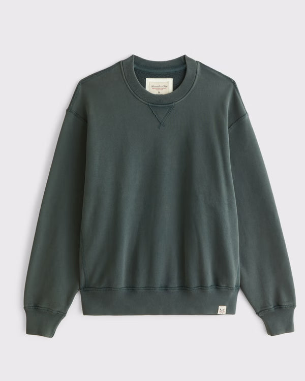 Abercrombie & Fitch - Heritage Heavyweight Crew Sweatshirt