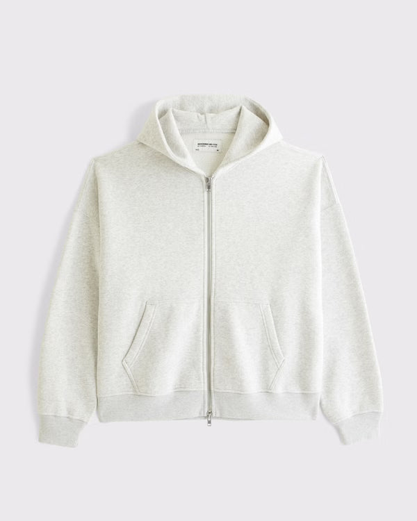 Abercrombie & Fitch -  Essential Full-Zip Hoodie