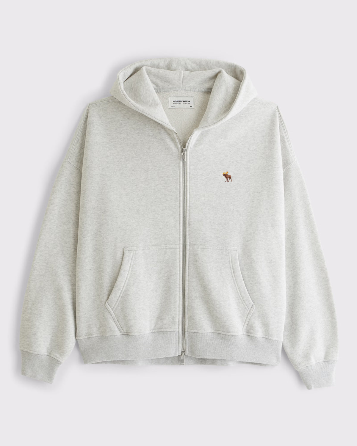 Abercrombie & Fitch - Essential Icon Full-Zip Hoodie