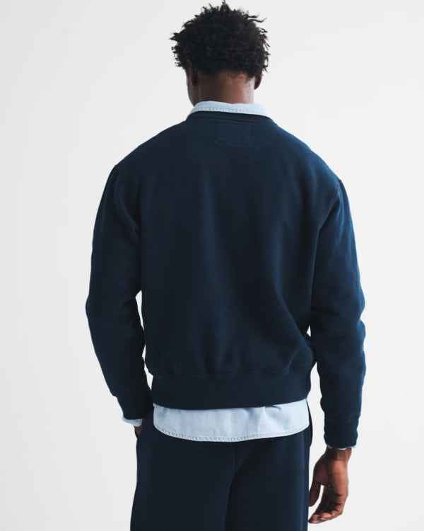 Abercrombie & Fitch - Heritage Heavyweight Logo Crew Sweatshirt