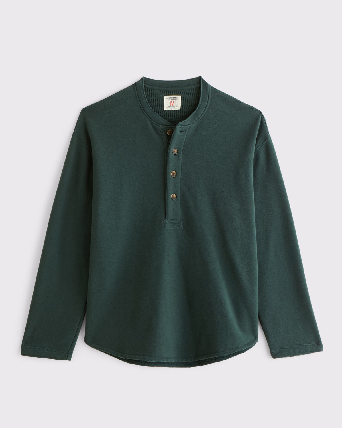 Abercrombie & Fitch -  Henley Sweatshirt