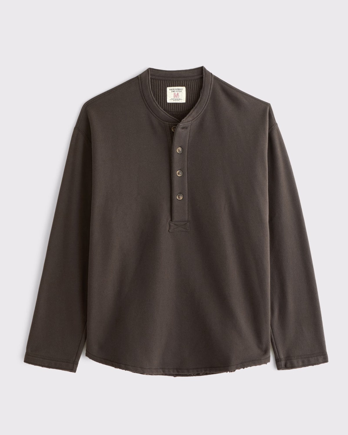 Abercrombie & Fitch -  Henley Sweatshirt