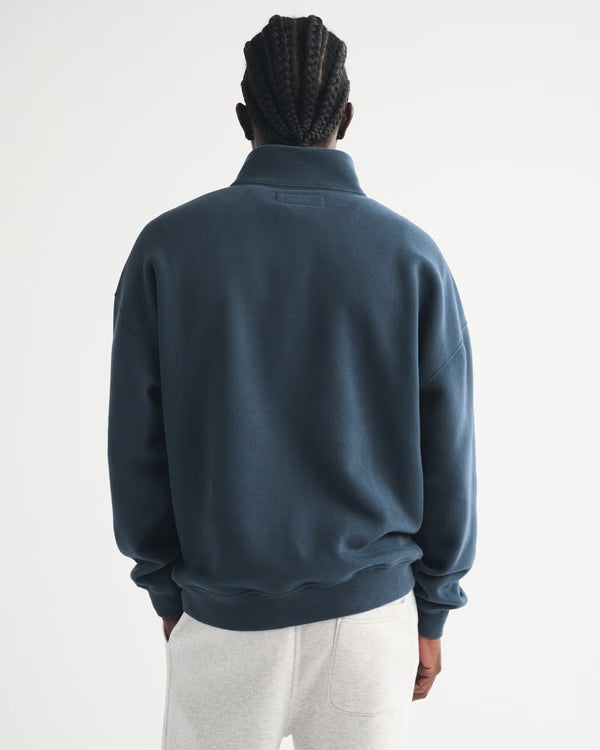 Abercrombie & Fitch -  Essential Half-Zip Sweatshirt