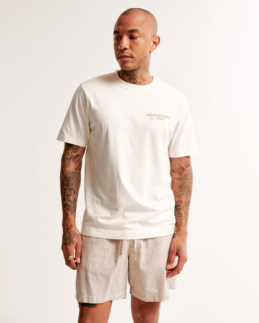 Classic Polished Graphic Logo Tee