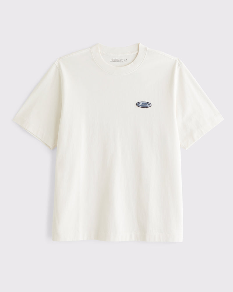Abercrombie & Fitch - Premium Heavyweight 2.0 Logo Tee