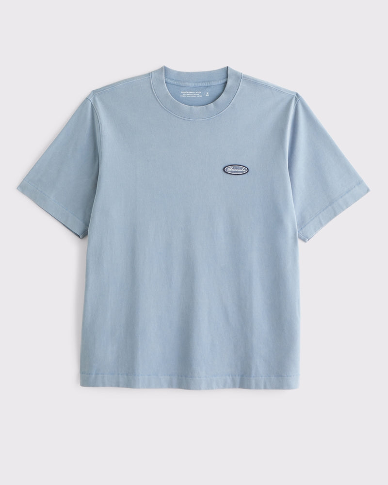 Abercrombie & Fitch - Premium Heavyweight 2.0 Logo Tee
