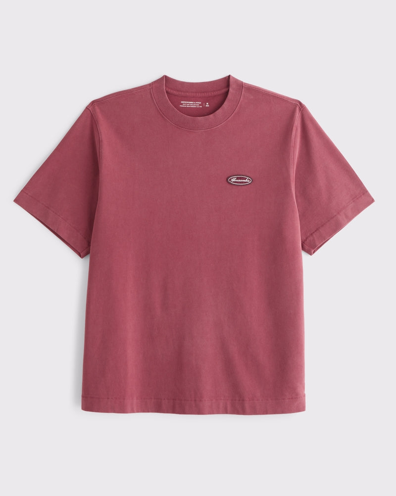 Abercrombie & Fitch - Premium Heavyweight 2.0 Logo Tee