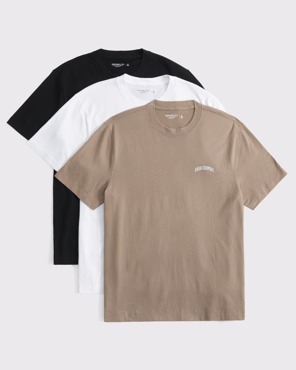 Abercrombie & Fitch - 3-Pack Logo Tees