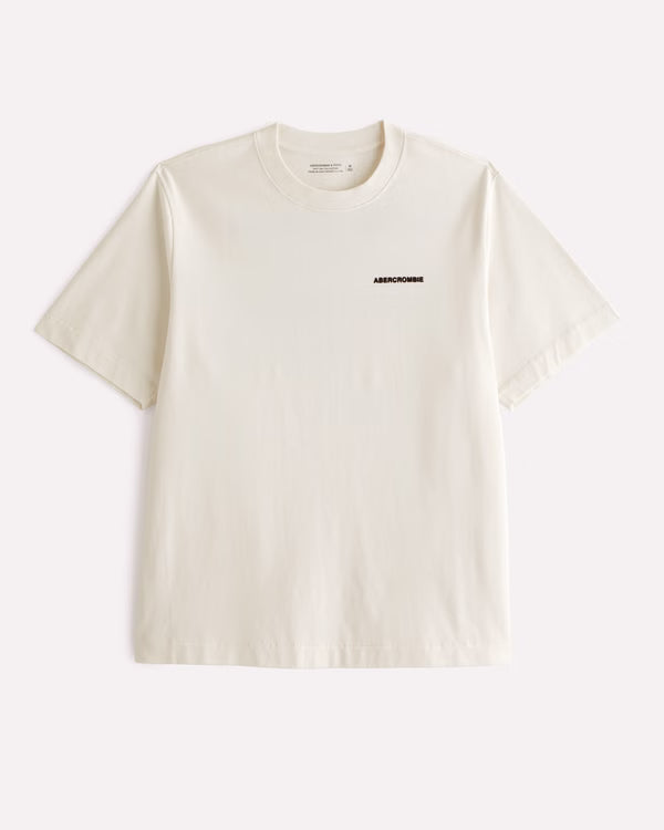 Abercrombie & Fitch - Premium Heavyweight 2.0 Logo Tee
