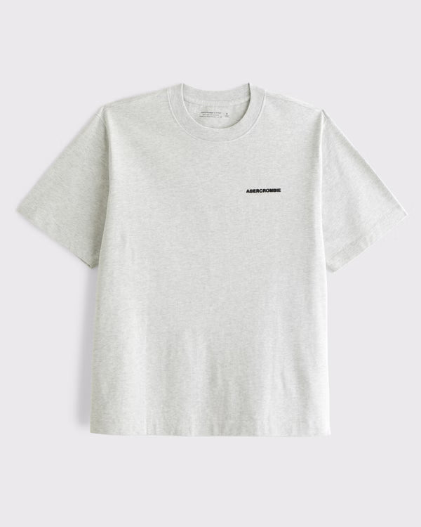 Abercrombie & Fitch - Premium Heavyweight 2.0 Logo Tee