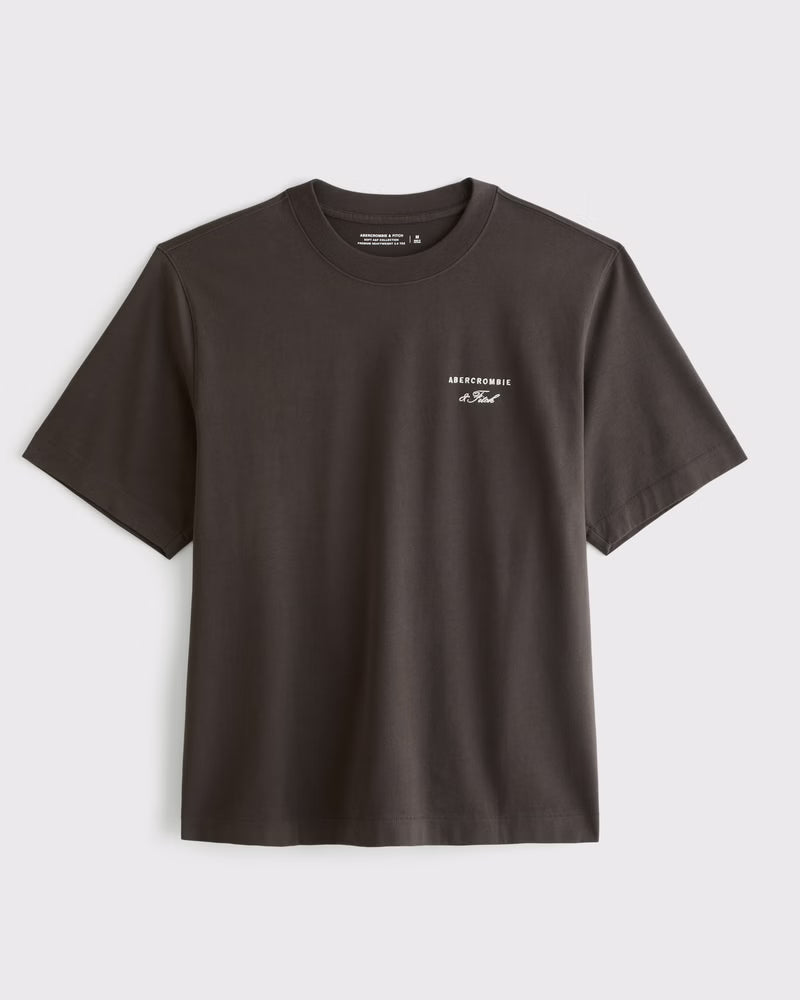Abercrombie & Fitch - Premium Heavyweight 2.0 Logo Tee