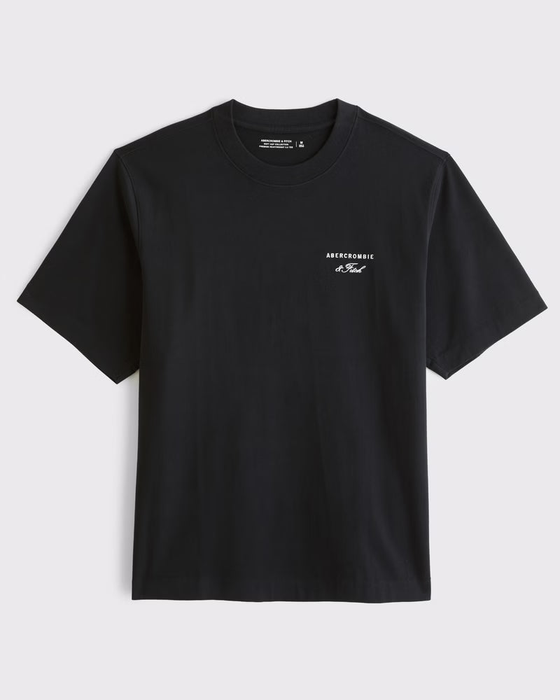 Abercrombie & Fitch - Premium Heavyweight 2.0 Logo Tee