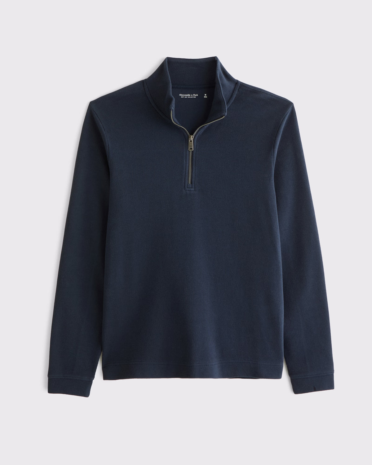 Abercrombie & Fitch - 100% Cotton French Rib Half-Zip